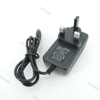 5 Cái / lốc UK Cắm AC 220V Sang DC 12V 2A 2000ma Nguồn Điện Biến Áp Sạc Adapter 5.5x2.5mm VN8B3