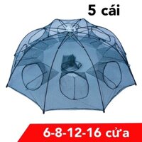 5 cái lồng bát quái bắt cá 8 cửa. lồng ô bắt tôm tép cua cá