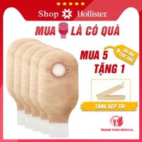 [5 CÁI TẶNG 1 KẸP] Túi hậu môn nhân tạo 2 mảnh Hollister túi trong, sử dụng kẹp mã 18102 / 18103 / 18104 | USA-Mỹ