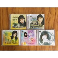5 CD Nhạc Trữ Tình Hồng Trúc Chất Lượng Cao Bộ 1 - Hồng Trúc 12345 - Phôi Phono Verbatim Bìa màu