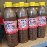 5 chai Mắm Nêm Dì Cẩn Đà Nẵng chai 500g