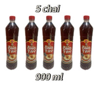 5 Chai Mắm Ông Tây 900 ml - Nước Sốt, Gia Vị