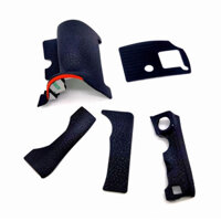 5 Chiếc (1 Bộ) Dành Cho Nikon D810 Thân Cao Su Grip / Đáy / Phía Sau Ngón Tay Cái / Lưng / Mặt Trước FX Vỏ Cao Su Thay Thế Camera Phụ Kiện