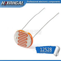 5 chiếc 12528 điện trở phụ thuộc ánh sáng điện trở quang điện trở 12mm chống ánh sáng 35515 hjxrhgal