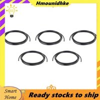 5 chiếc 6mm x 4mm Máy nén khí nén Ống PU 3 mét màu đen