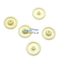 5 chiếc bánh răng nhựa cho máy ghi băng Cassette boong máy nghe nhạc