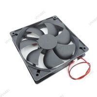 5 chiếc DC 5V 12V 24v 120mm 12cm 12025 Quạt 120mm * 120mm * 25mm Quạt làm mát không chổi than 2PIN PC Vỏ máy tính Cooler VN8B1