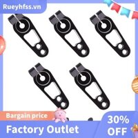 5 Chiếc Hợp Kim Nhôm 31 Mm 25T Lái Servo Cánh Tay Sừng Cho Futaba D4 1 / 10 RC Drift Xe Bánh Xích Phần, Đen