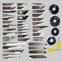 5 Chiếc IECHO Carbide Dao Động Lưỡi Rung xiên Dao Sắc Dao Cắt Máy Cắt IECHO E1 E2 E15-01 E15-02 E16 E16L E17 E17L E18 E18L E19-2 E27 E41 E42 E74C ER1