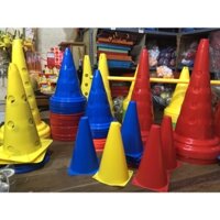 (5 chiếc) Nấm tập chiến thuật, Marker, cone chơi thể thao Bóng Đá Rào Cản Nhựa