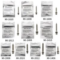 5 Chiếc Nha Khoa Chỉnh Nha Micro Cấy Ốc Vít Mini Tự Khoan Neo Hỗn Hợp Kích Thước Hợp Kim Titan 5 pcs Dental Orthodontic Micro Implants Mini Screw Self-drilling Anchorage mix sizes titanium alloy