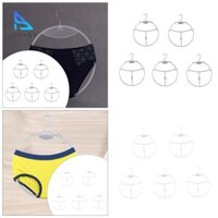 5 Chiếc Quần Lót Móc Treo Màn Hình Giá Đỡ Di Động Trang Trí Trang Trí Tổ Chức Cho Tủ Quần Áo Khăn Ngắn Khăn Tủ Quần Áo