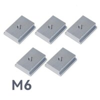 5 Chiếc T-track Thanh Trượt Hợp Kim Nhôm T Khe Cắm Đai Ốc M6 Ren Cho Dụng Cụ Chế Biến Gỗ