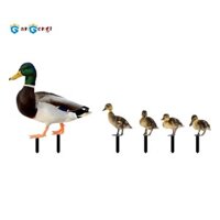 5 Chiếc Trang Trí Sân Vườn Vịt Vườn Cổ Phần Ngộ nghĩnh Trang Trí Mùa Xuân Acrylic Ngoài Trời Vịt Trang Trí Động Vật Trang Trí Sân Vườn