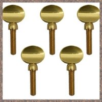5 Chiếc Vàng Đồng Clarinet Saxophone Sax Cổ Thắt Vít Soprano Alto Tenor Woodwind Nhạc Cụ
