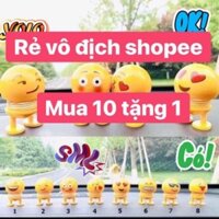 5 con  Thú nhún enmoji thú nhún con lò xo 10 biểu cảm big sale sale hot hot hot