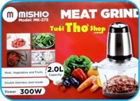 [5 ĐẶC ĐIỂM NỔI TRỘI] Máy xay thịt Mishio MK- 273 / công suất 300W