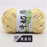 5 Dây Sữa Cotton Dòng Len Cho Bé Áo Len Nón Khăn DIY Móc Giày Len Bóng Bán Buôn