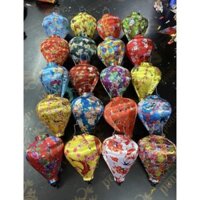 5 đèn lồng vải hội an size 40cm