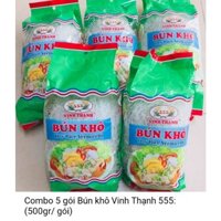 5 gói bún khô vinh Thạnh 500g