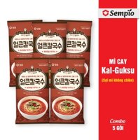 5 Gói Mì Cay Kal-Guksu Sempio Hàn Quốc (101g/gói)