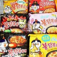 [5 Gói] Mì Khô Gà Cay Samyang Vị Truyền Thống, Mì Gà Cay, Mì Hàn Quốc