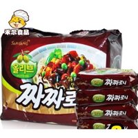 5 gói Mì tương đen Samyang dầu Olive Hàn Quốc (Combo 5 Gói)