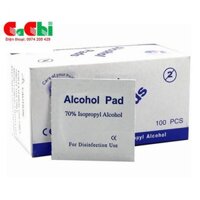 5 hộp Bông tẩm cồn tiệt trùng (alcohol pads)