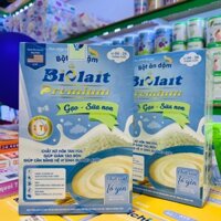 [5 HỘP] BỘT ĂN DẶM BIOLAIT GẠO - SỮA NON CHIẾT XUẤT TỔ YẾN GIÚP GIẢM TÁO BÓN CÂN BẰNG HỆ VI SINH ĐƯỜNG RUỘT