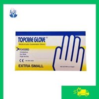 5 Hộp Găng tay y tế TOPCARE Malaysia có bột size XS, S, M