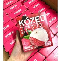 5 Hộp Kẹo Dẻo Trái Cây Bóc Vỏ KOZED, Kẹo dẻo lột vỏ 3D Vị Trái Vải Siêu Ngon ăn vặt hot