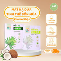 5 HỘP MẶT NẠ DỪA SINH HỌC