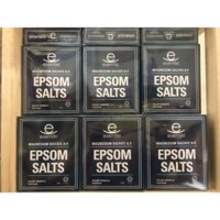 5 Hộp muối tắm Epsom Salts tẩy tế bào chết, làm đẹp da, hộp 375g, nhập khẩu Malaysia