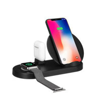 5 In 1 Qi Wireless Charger Watch Charger Earphone Charger With Power Supply For iPhone 13 13 Mini Apple Watch Series 7 A