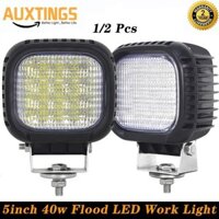 5 inch 40W LED Work Light Pods Spot Flood Beam Driving Lights Off-Road Fog Lamp Car Round Headlight 4x4 Truck