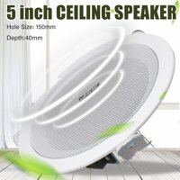 5 Inch Chống Nước Loa Âm Trần Âm Thanh Stereo Loa Nhỏ Gọn Chống Ẩm Loa Âm Trần