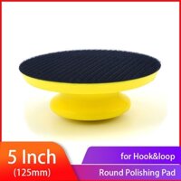 5 Inch Xốp Tay Chà Nhám Khối Tay Miếng Lót Đánh Bóng Cho Móc Và Vòng Giấy Nhám Đĩa