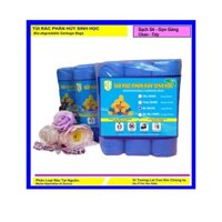 5 Kí Bao Rác Tự Hủy Sinh Học - 4 Size - MÀU XANH BIỂN  / Set 2 Kilogram Of Biodegradable Trash Bags - 4 Sizes- Xanh Biển