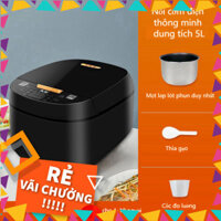 5 Lít Nồi Cơm Điện Thông Minh Dung Tích Lớn Hộ Gia Đình Chống Dính Nồi Cơm Điện Đa Năng Thời Gian Nồi Cơm Thích Hợp Cho