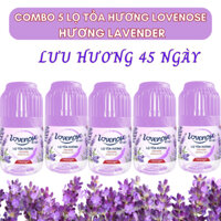 5 Lọ Tỏa Hương Lovenose 180ml Thanh Lọc Không Khí Khử Mùi Phòng Nước Hoa Thơm Phòng Dầu thơm phòng dầu thơm Tinh D