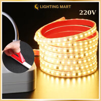 5 Mét 10 Mét Dây Led dán 220V chống nước + Tặng kẹp, dây Led trang trí phòng, quán cà phê, noel, lễ tết