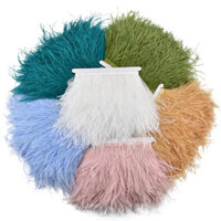 5 Mét Nhiều Màu Sắc Lông Cừu Trên Ruy Băng Viền Băng 10-15CM 4-6 Inch Lông Trắng Viền Tua Rua Viền Trang Phục May Cắt Tỉa Flecos Quần Áo Trắng Phụ Kiện Váy Mariage