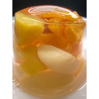 5 Miễn phí vận chuyển Tarami Nhật Bản, thạch trái cây lớn nguyên chất, lựa chọn cam quýt, nho, đào trắng 270g