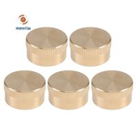 5 Miếng Đồng Thau Chắc Chắn Đổ Nắp 1 LB Propane Nắp Chai Xi Lanh Kín Nắp Bảo Vệ Cho Bếp Ngoài Trời