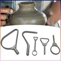 5 Miếng Dụng Cụ Điêu Khắc Đất Sét Thủ Công DIY Dụng Cụ Cắt Tỉa Gốm Chuyên Nghiệp