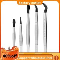 5 Miếng Nhíp Có Đầu Cao Su Nhíp PVC Bọc Nhíp Bộ, Đầu Thẳng Cao Su / Đầu Phẳng / Nhíp Dài Bent