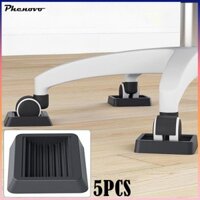 5 Miếng Nội Thất Bánh Cốc Bánh Xe Nút Chặn Kẹp Miếng Lót Sàn Cho Đồ Nội Thất Chân Vuông Chống Trượt Cho Ghế Bàn