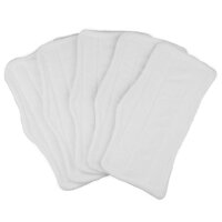 5 Pack Washable Steam Mop Pads Replacement for Shark Steam and Spray Mop SK410 SK460 SS460WM SK435 SK140 SK115 S3101 S3202 S3251