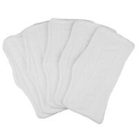 5 Pack Washable Steam Mop Pads Replacement for Shark Steam and Spray Mop SK410 SK460 SS460WM SK435 SK140 SK115 S3101 S3202 S3251