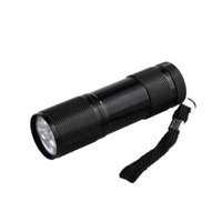5 PCS 9 đèn LED 395NM Đèn pin UV mini Đèn pin phát hiện tác nhân huỳnh quang Đèn bảo vệ